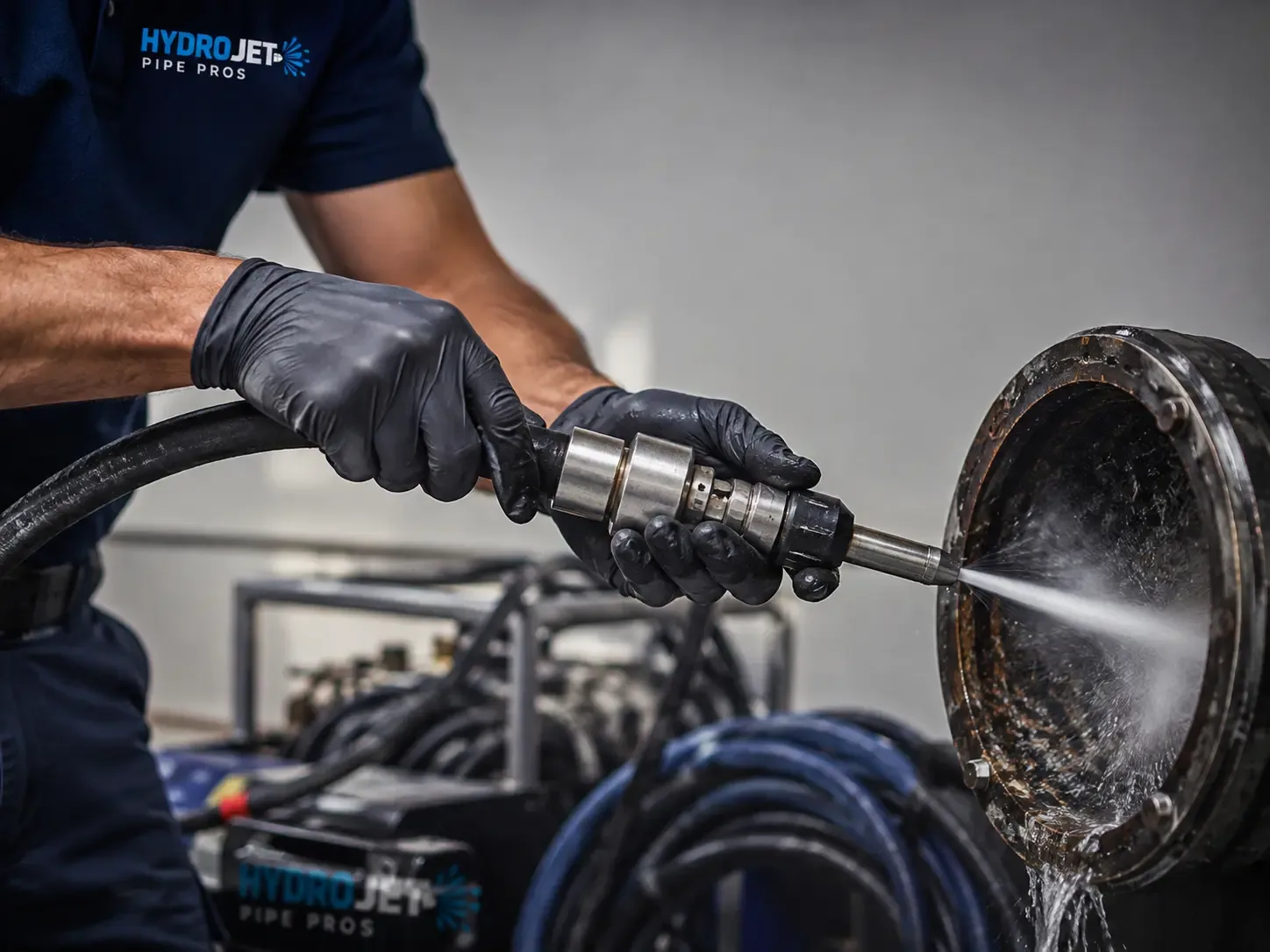 Hydro Jet Pipe Descaling in Ferndale, WA